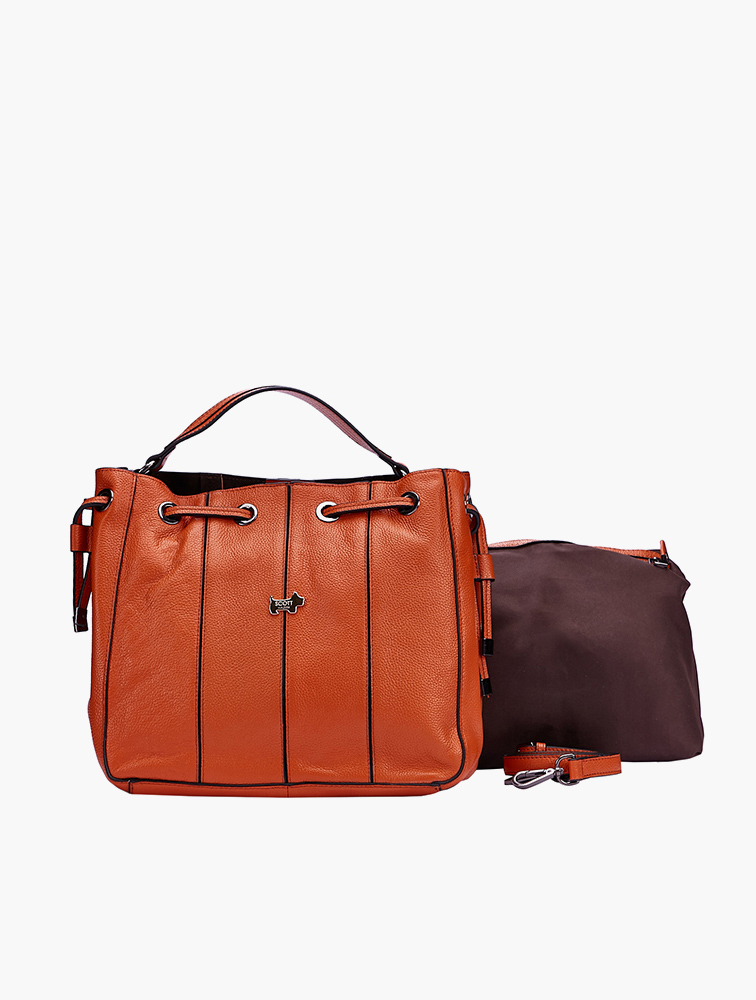 MyRunway Shop Scotty Bags & Co. Saddle Tan The Creed Leather Bag Set